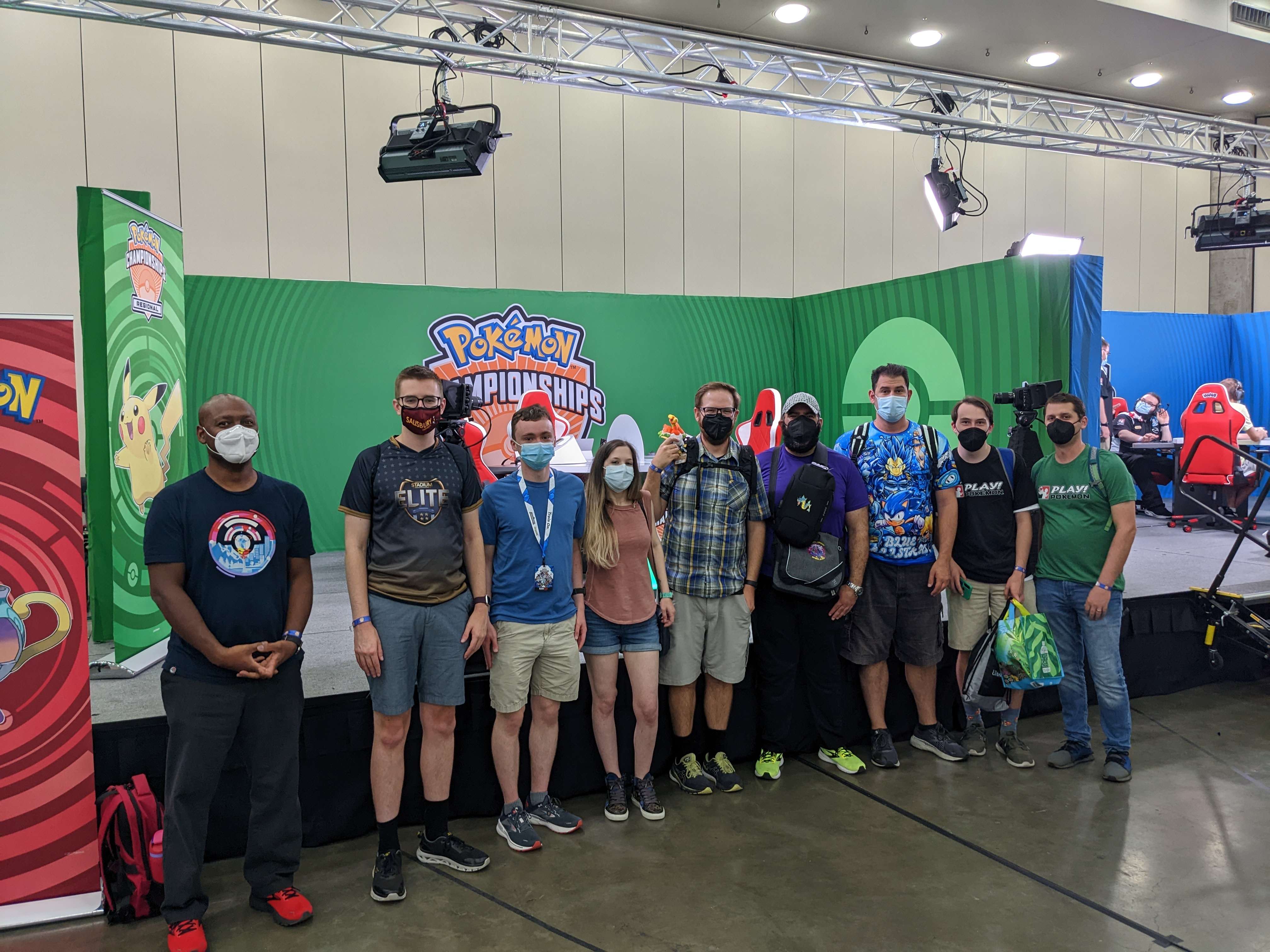 Group Photo from a Pokemon Go Tournament